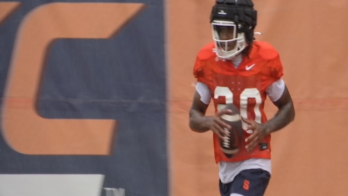 LeQuint Allen made his first start in the Pinstripe Bowl. He's