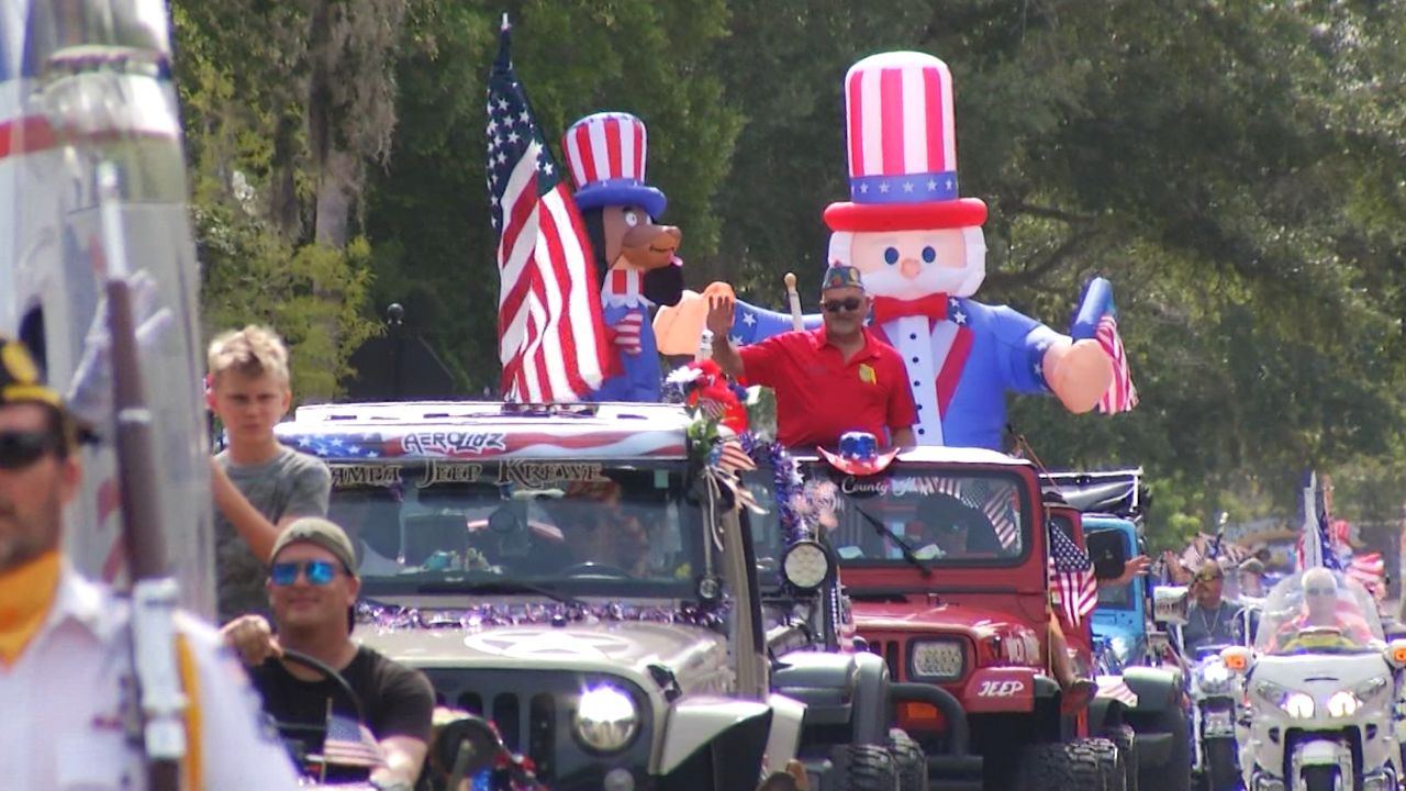 Safety Harbor July 4th parade honors local veterans