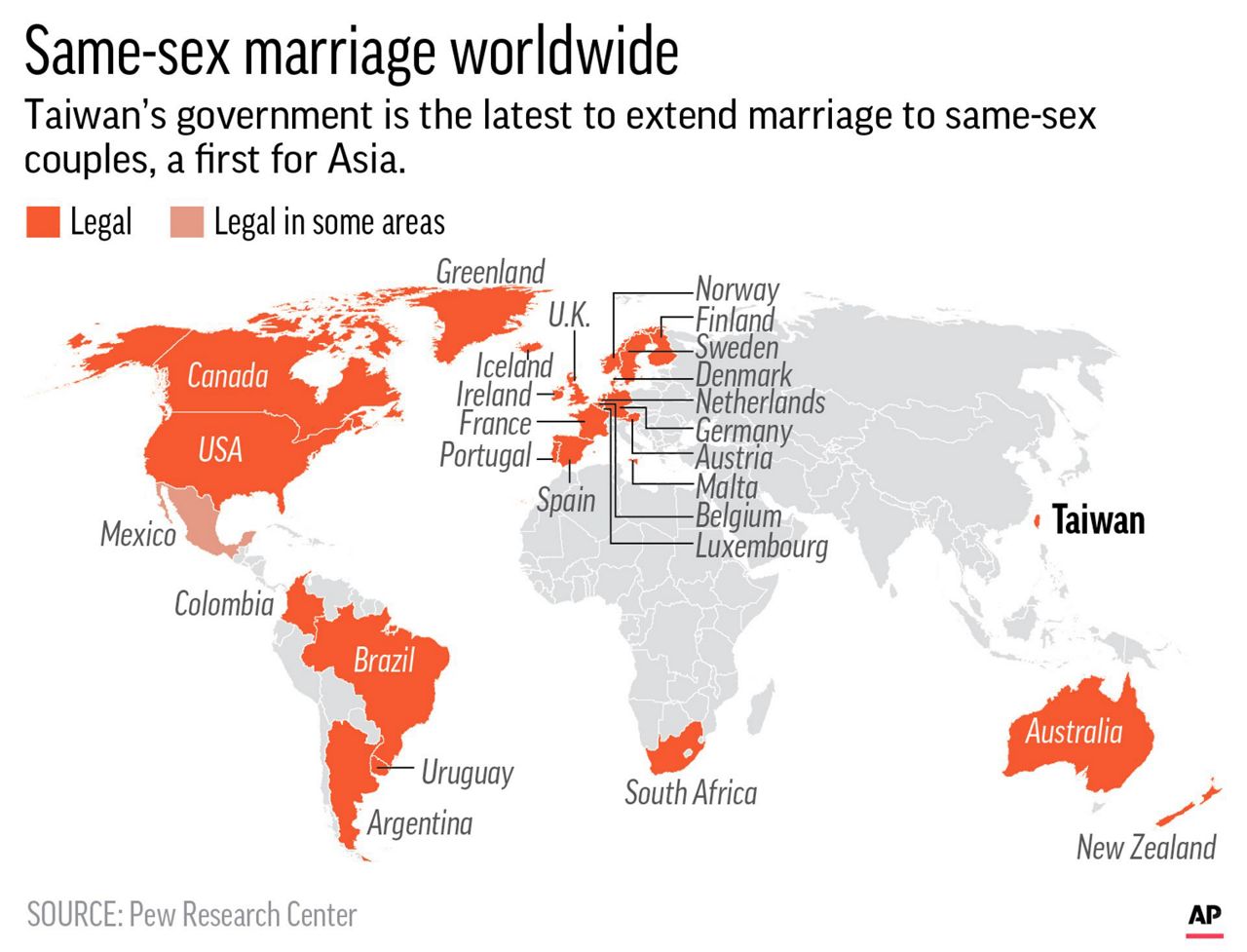 Taiwan Approves Same Sex Marriage In First For Asia