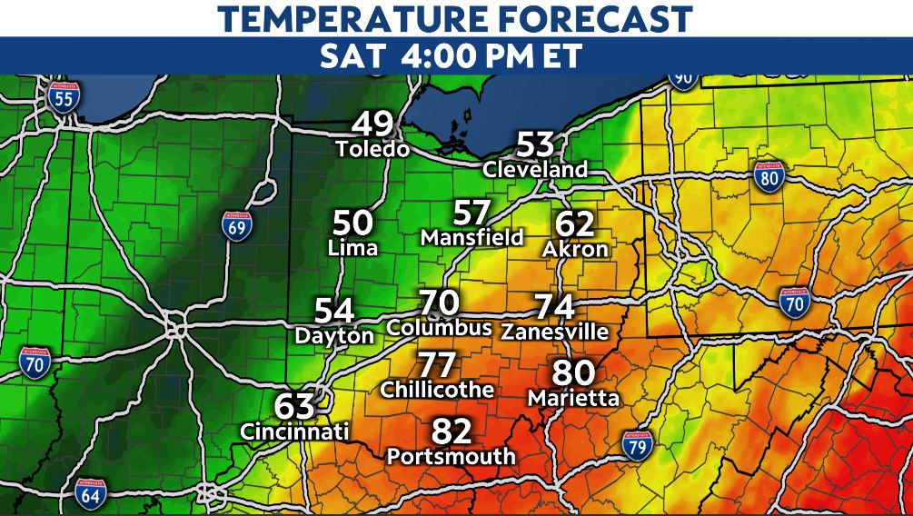 Storms return Thursday and Saturday for Ohio