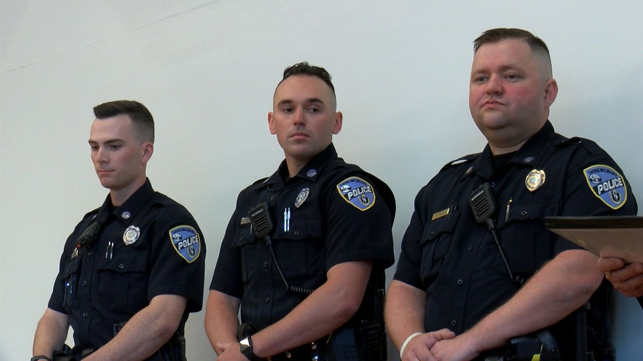 Shrewsbury officers recognized for lifesaving rescue