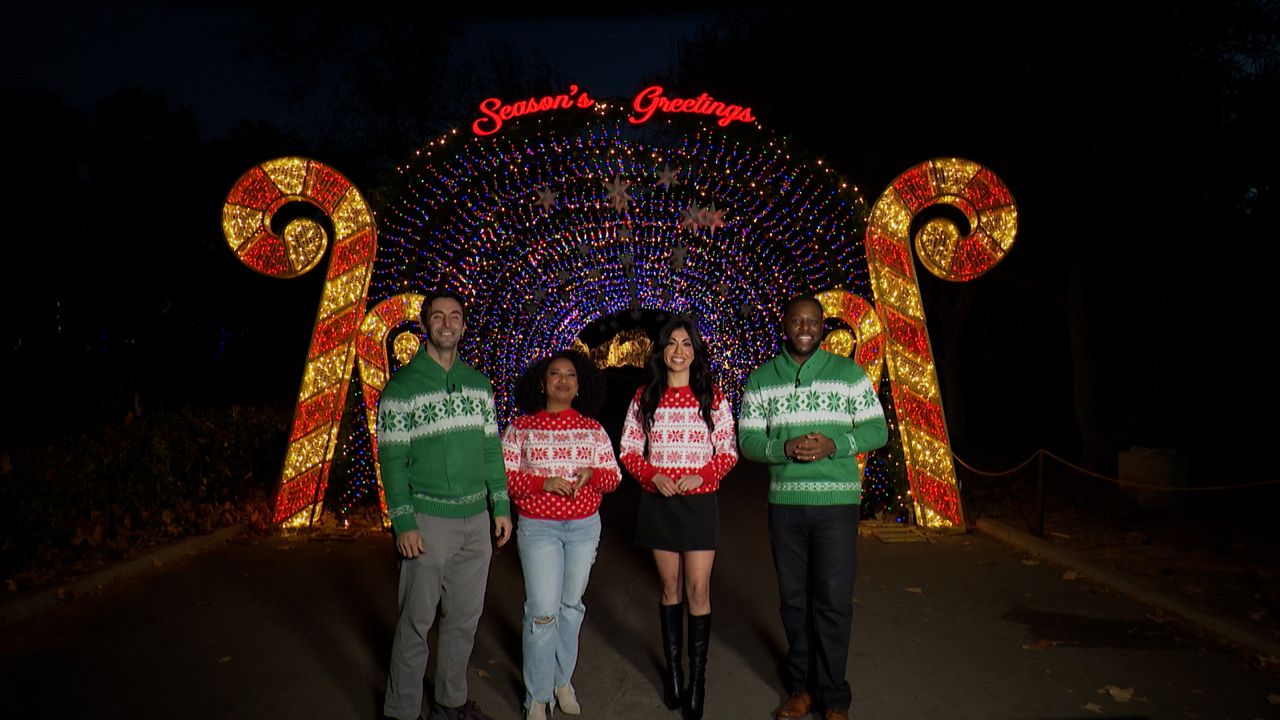 The "Your Morning on Spectrum News 1" anchors visit Holiday Road at King Gillette Ranch in Calabasas.