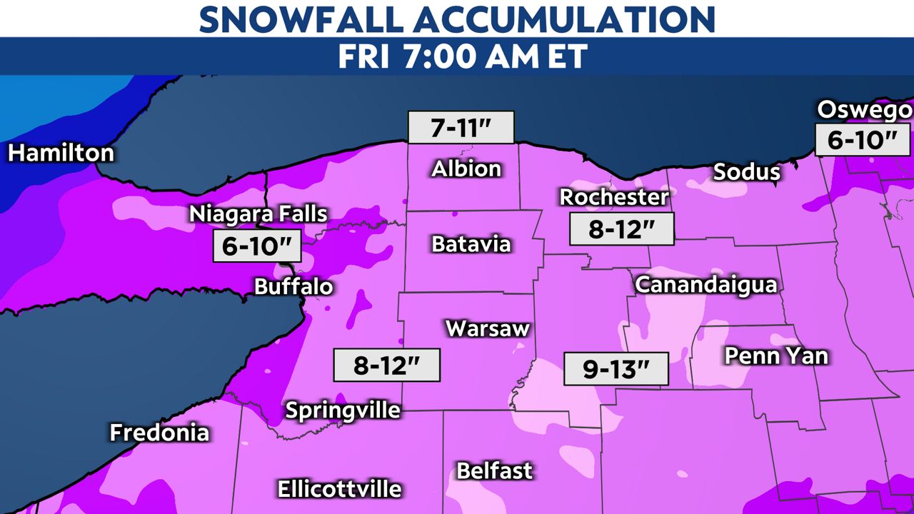 Snow continues tonight before tapering off Friday