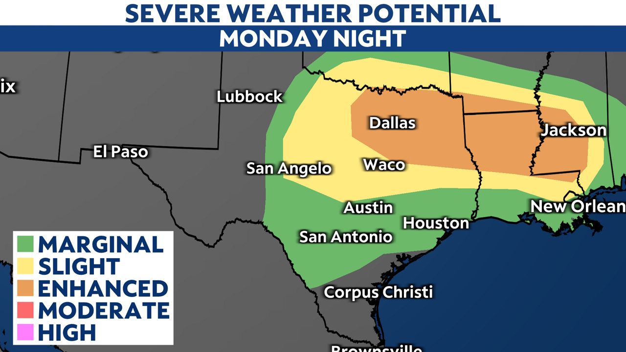 Severe Storms Popping Up Across North Texas