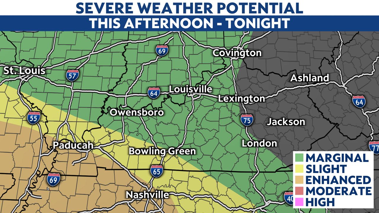 Severe weather possible with late-Wednesday storms