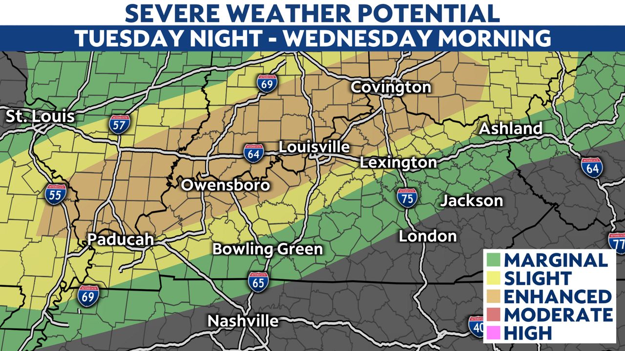 Severe weather threat increases overnight