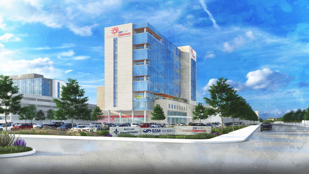 Rendering of new SSM Health Cardinal Glennon Children's Hospital. (Courtesy: SSM Health)