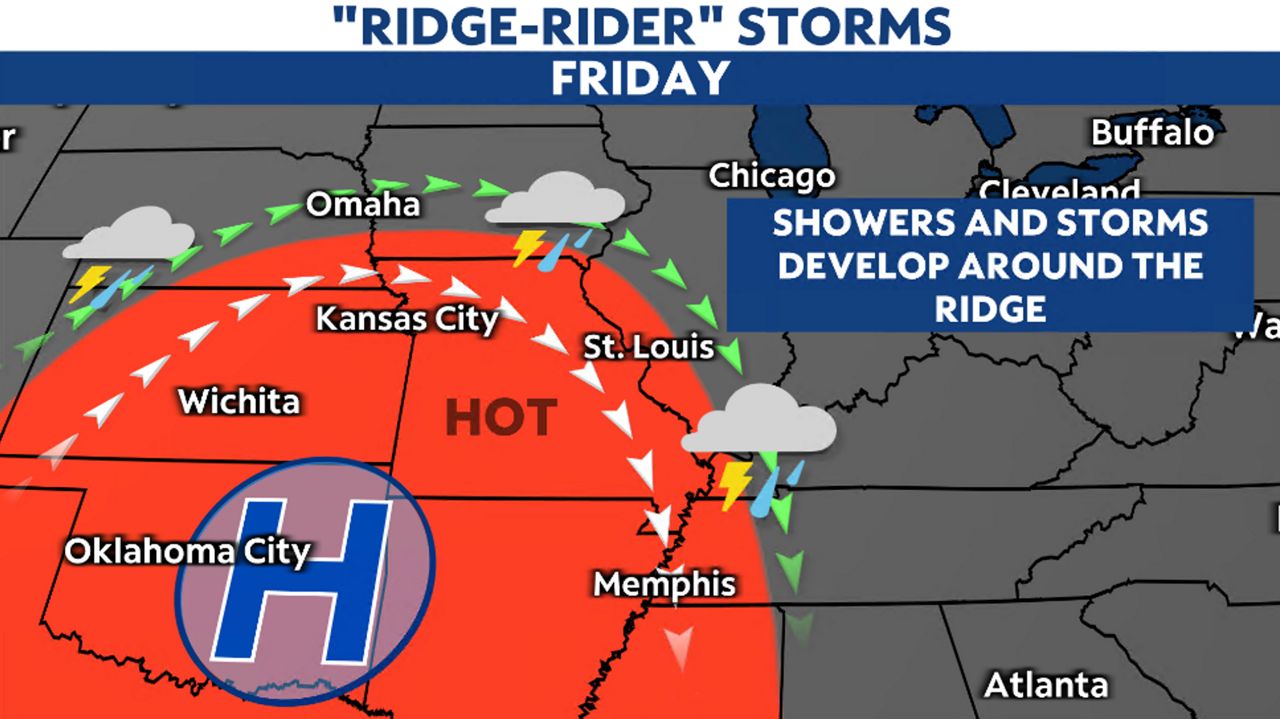 Extreme heat arrives later this week