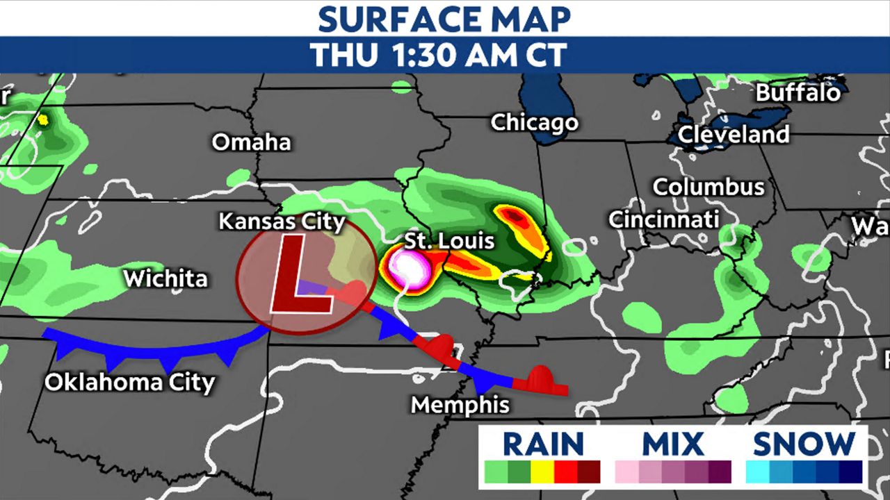 Heavy rain expected midweek; Flood Watch issued