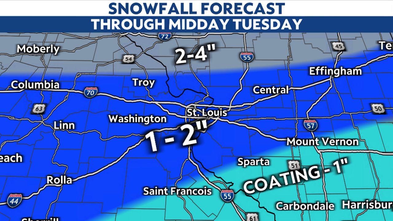 Tracking the potential for more snow this week