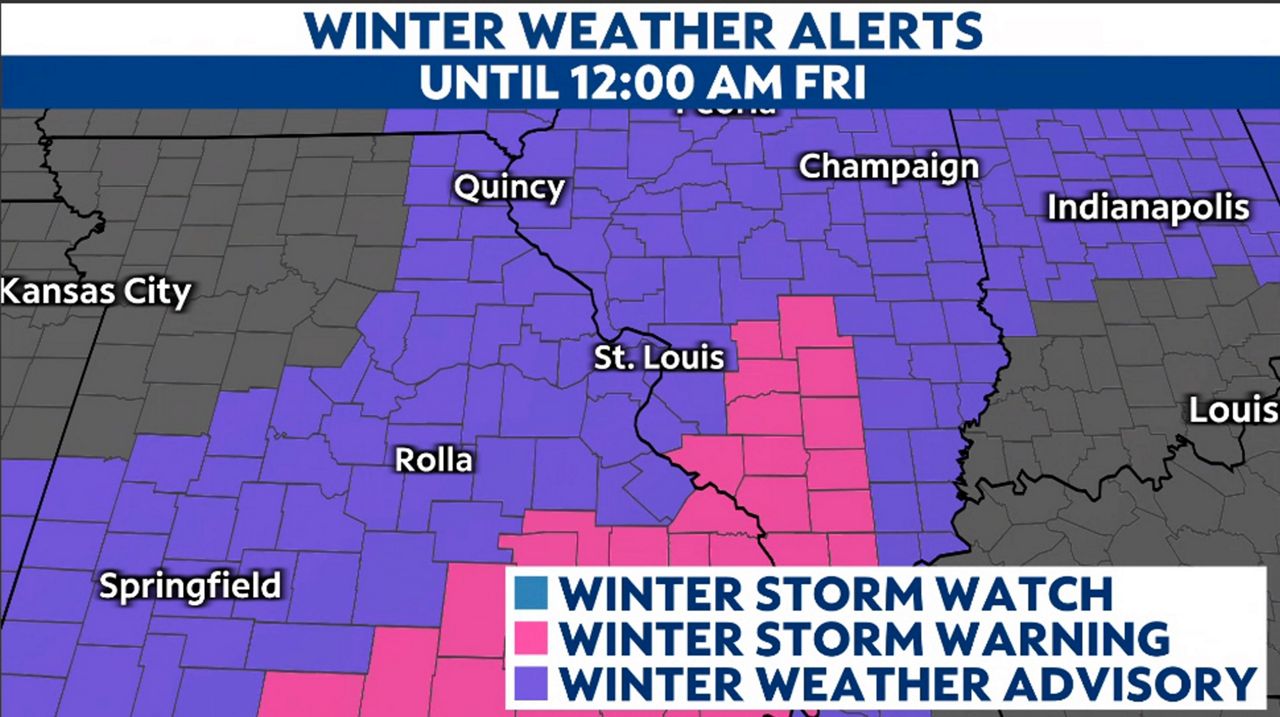 A wild week of weather is in store for St. Louis