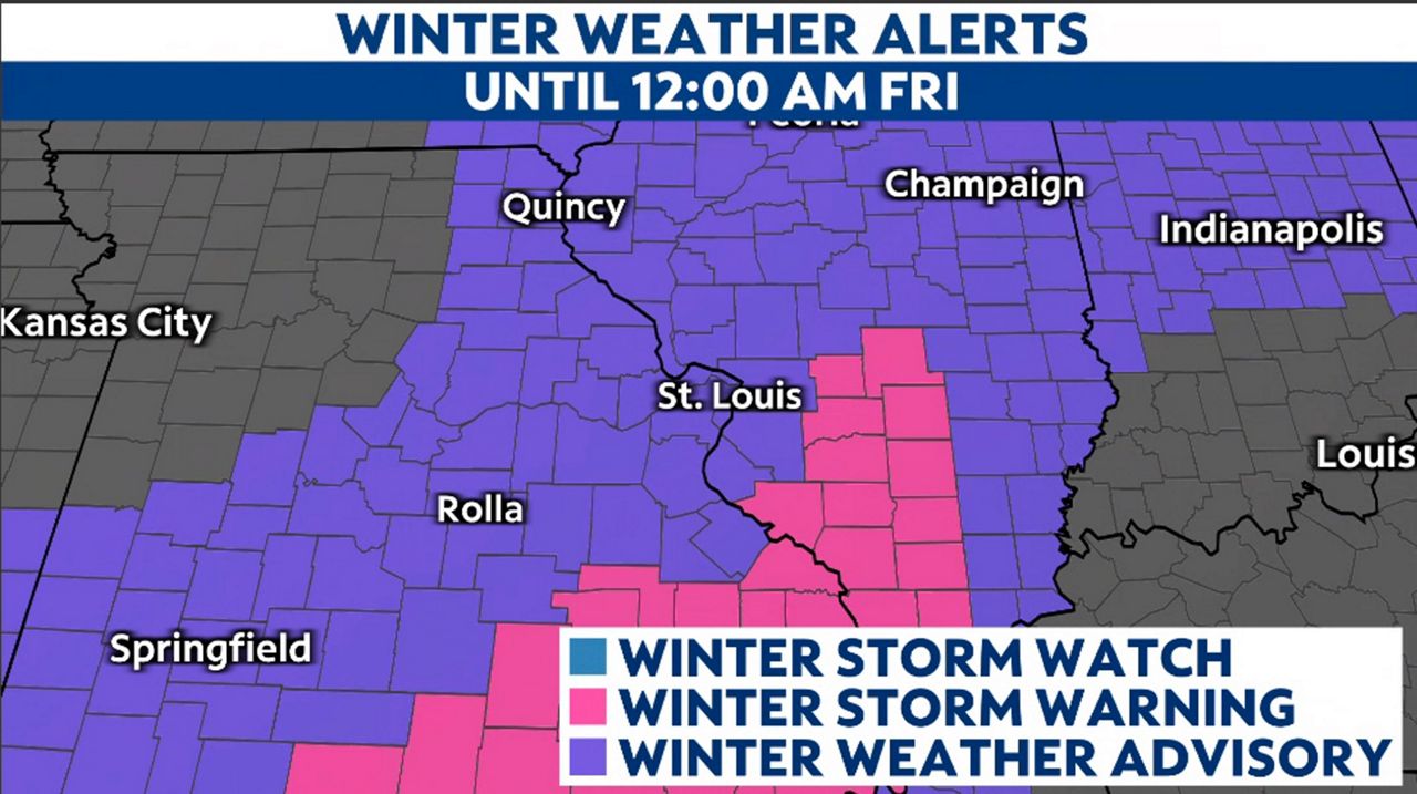 A wild week of weather is in store for St. Louis