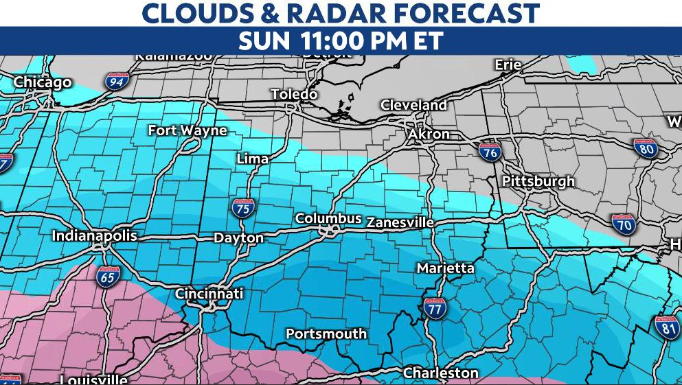 Winter storm to bring heavy snow across Ohio