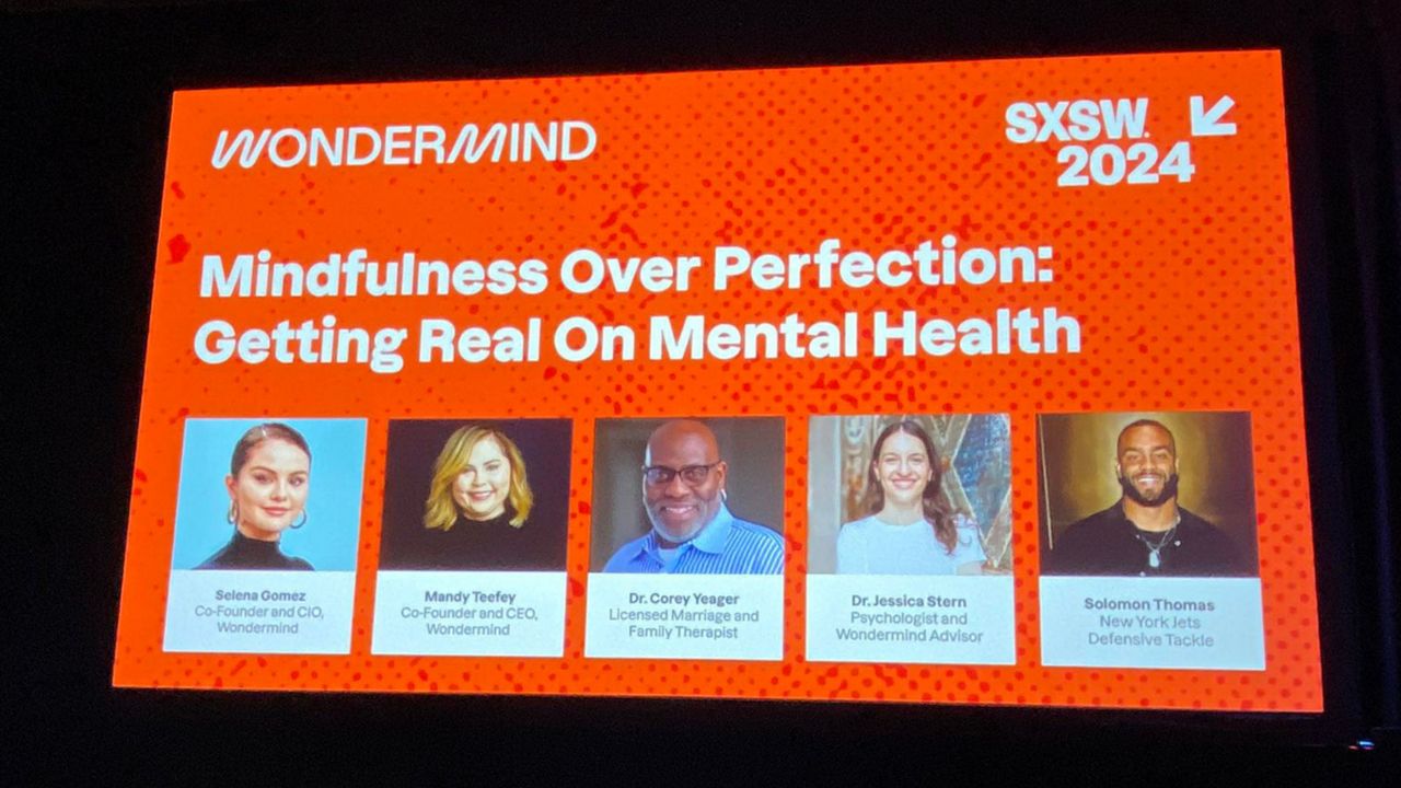 South by Southwest panel, Mindfulness Over Perfection. (Spectrum News 1/Dr. Nicole Cross)