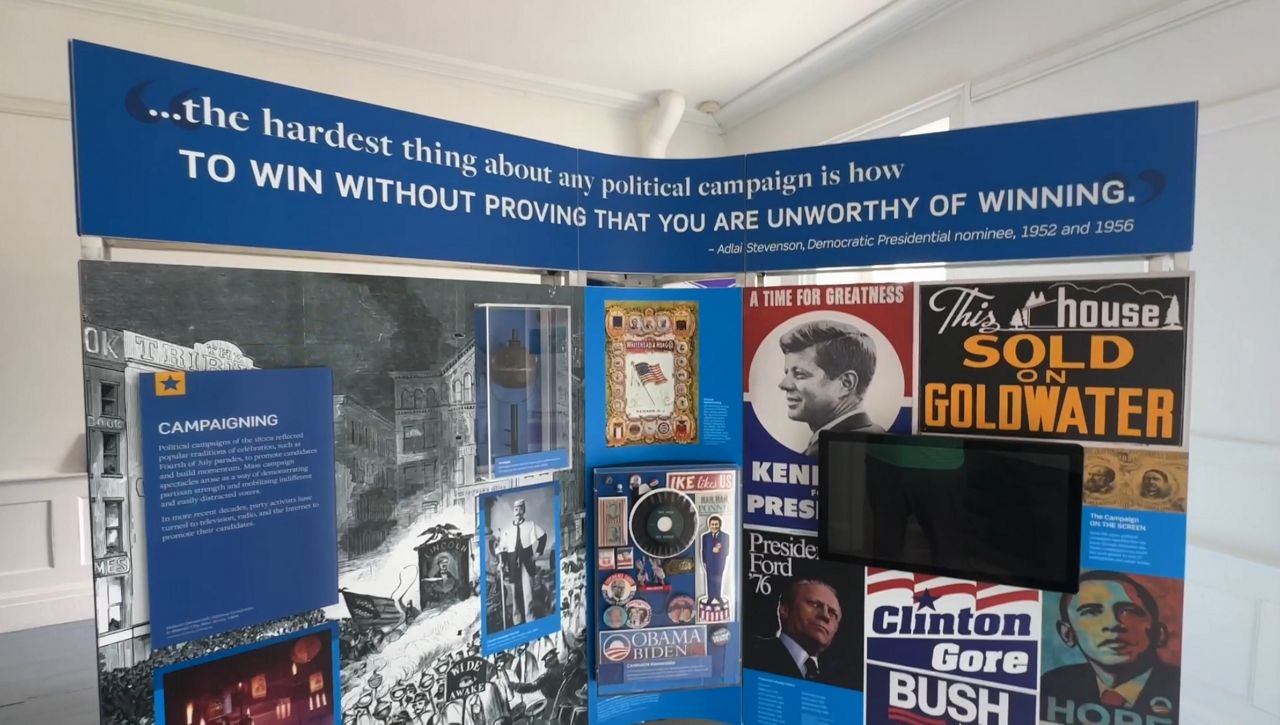 Smithsonian Display in Sackets Harbor