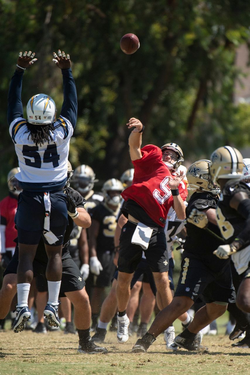 Saints' Drew Brees dismisses concerns about arm strength, stats