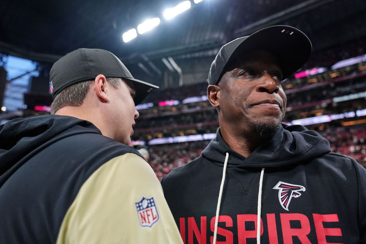 Falcons fire coach Raheem Morris, GM Terry Fontenot hours after ...