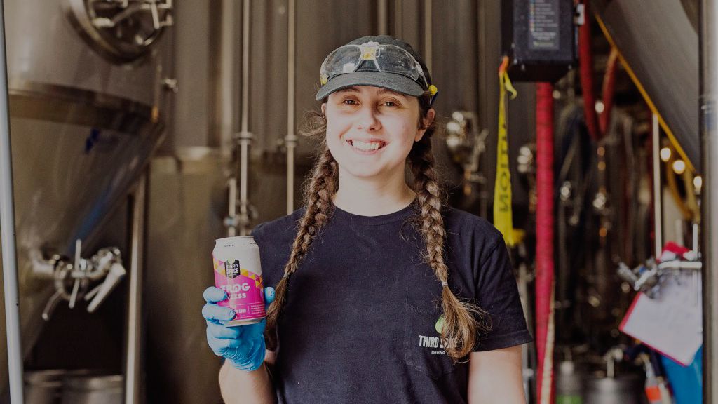 A former arts history major, Samantha Danen became Milwaukee's first female craft brewer.