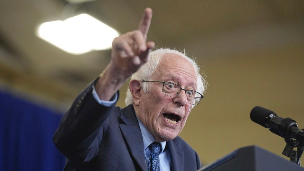 Democratic Sanders call for US to stop supporting Israel with military assistance for Gaza