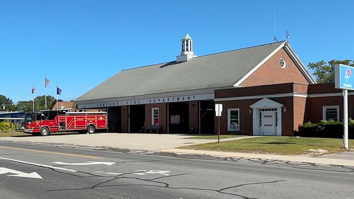 Officials in Sanford are getting started on a $42.5 million project to replace two of the department's aging stations, including the central fire station on Main Street shown here. The project passed voter referendum earlier this month by only 324 votes. (File photo)