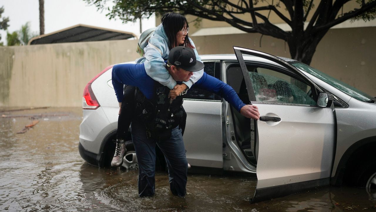SoCal Storm Dumps Heavy Rain, Storm Prompt Water Rescues