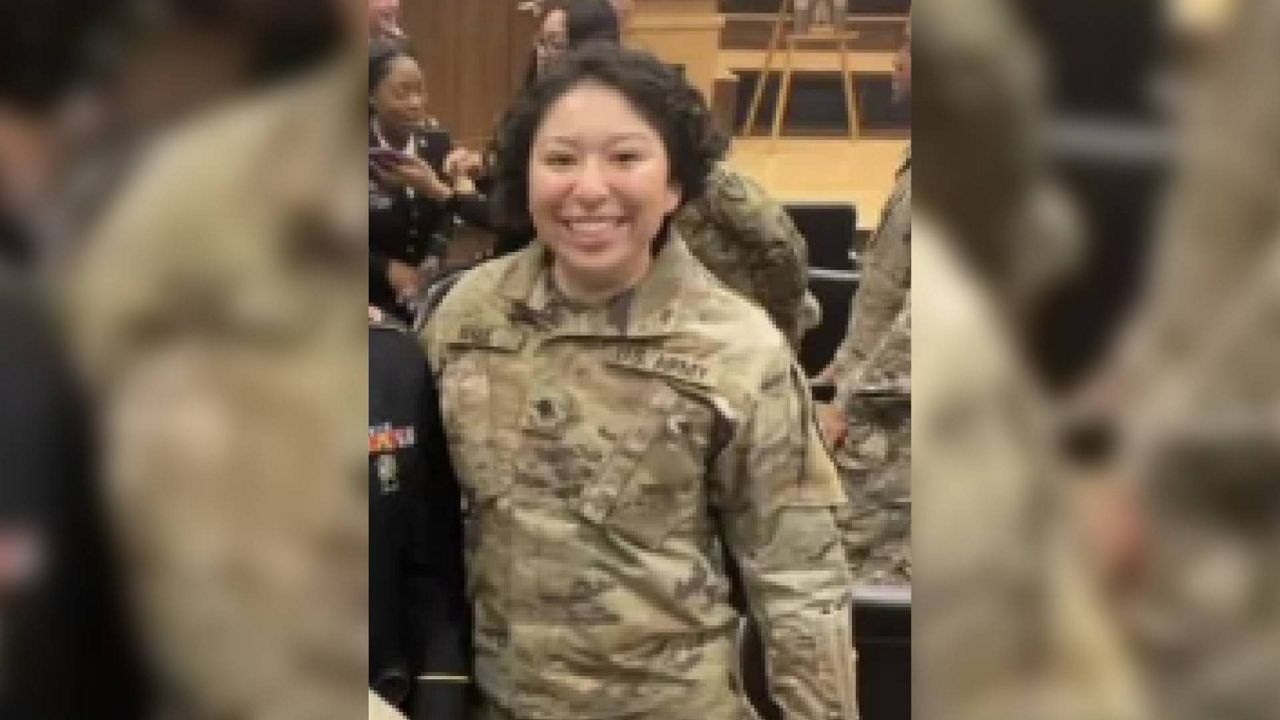 Sergeant Sarah Roque, 23, served as a bridge crewmember, servied as a Mine Dog Handler with the K9 Detachment, Headquarters and Headquarters Company, 5th Engineer Battalion.(Photo: Courtesy U.S. Army)