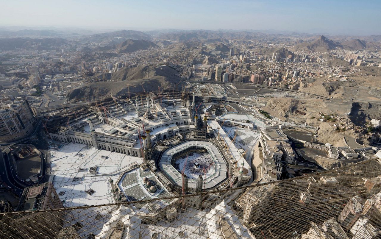 A hajj closer to normal: 1 million Muslims begin pilgrimage
