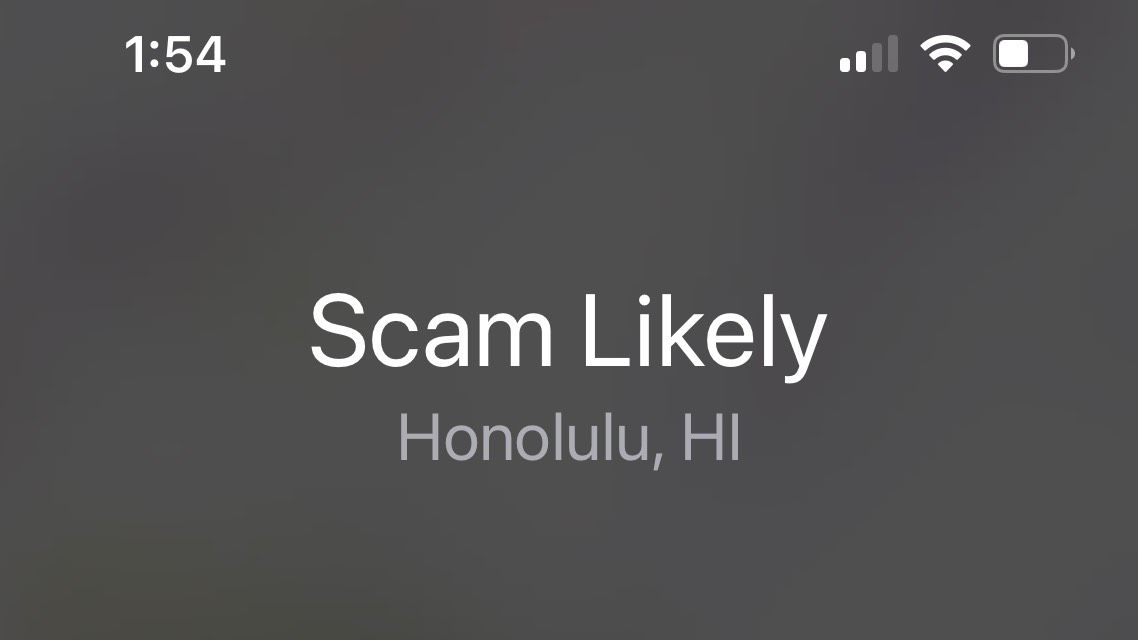 Scammers may call on the weekends or after hours when most institutions are closed, according to the Maui Police Department. (Spectrum News/Michael Tsai)