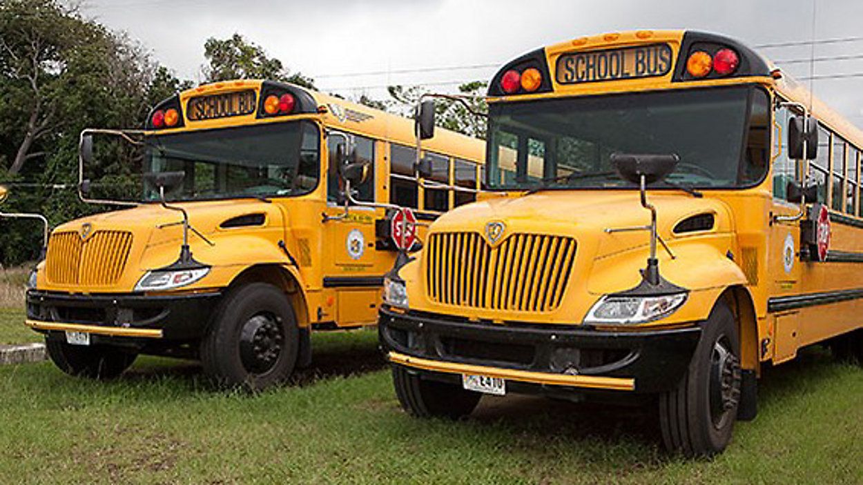 Prior to the start of the school year, the state Department of Education suspended 147 school bus routes across the state due to an ongoing driver shortage. (Hawaii Department of Education)