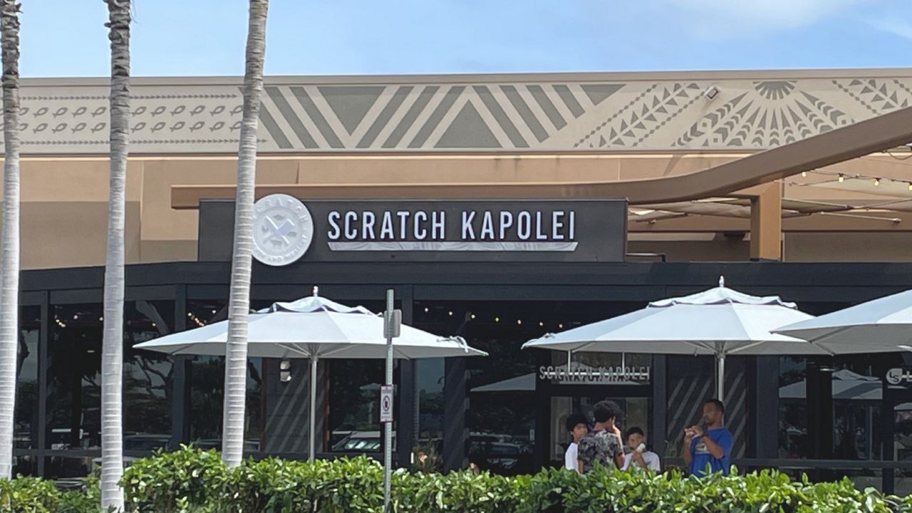 Scratch Kitchen and Meatery celebrates its grand opening at Ka Makana Ali‘i on Thursday, May 2. (Spectrum News/Lianne Bidal Thompson)