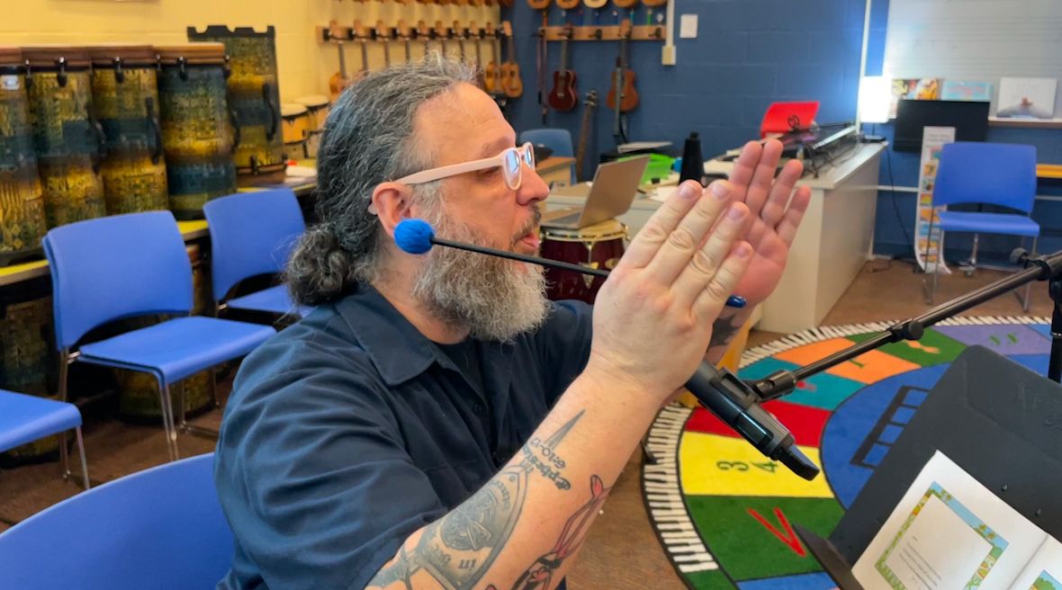 Rick Skains, owner of Working Class Brewery, is also a full-time music teacher.