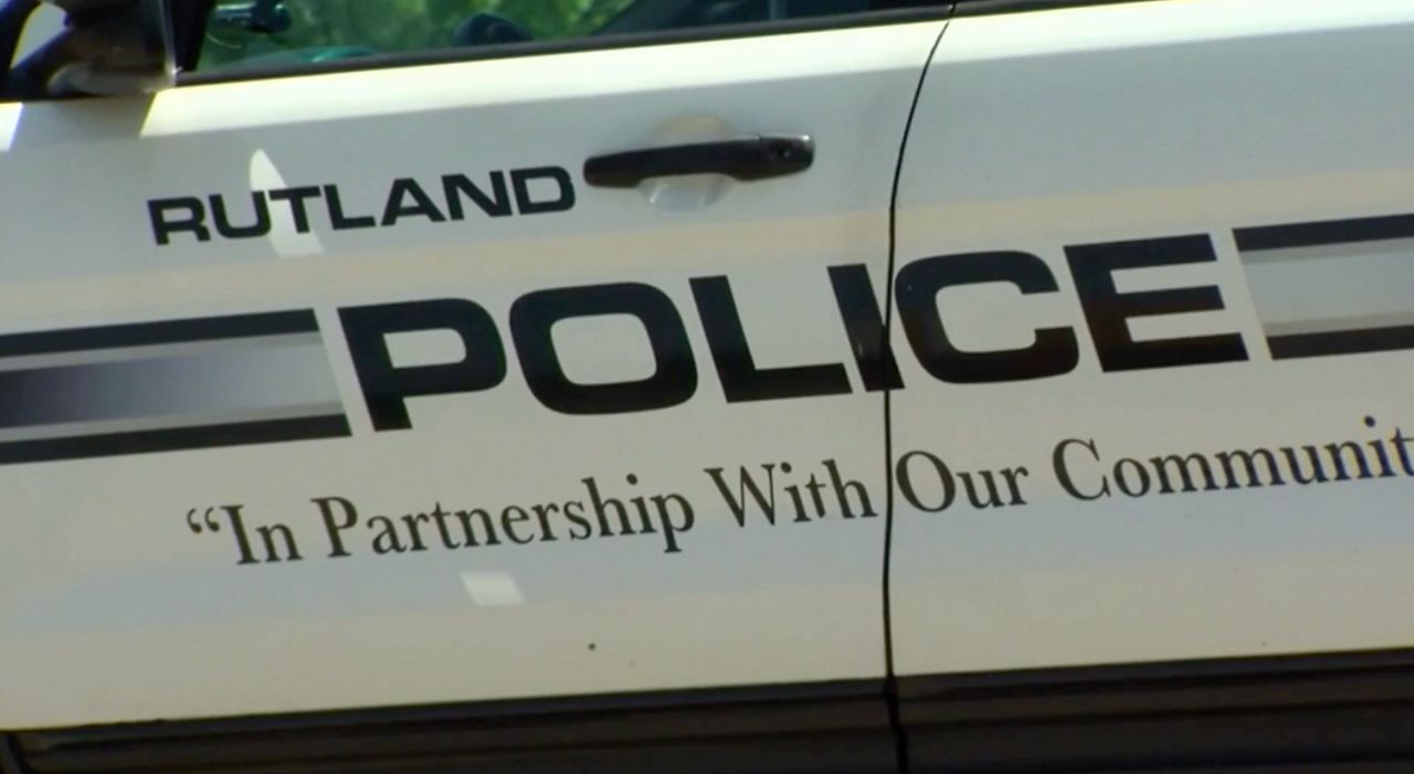 A cruiser outside of the Rutland Police Department (file photo)