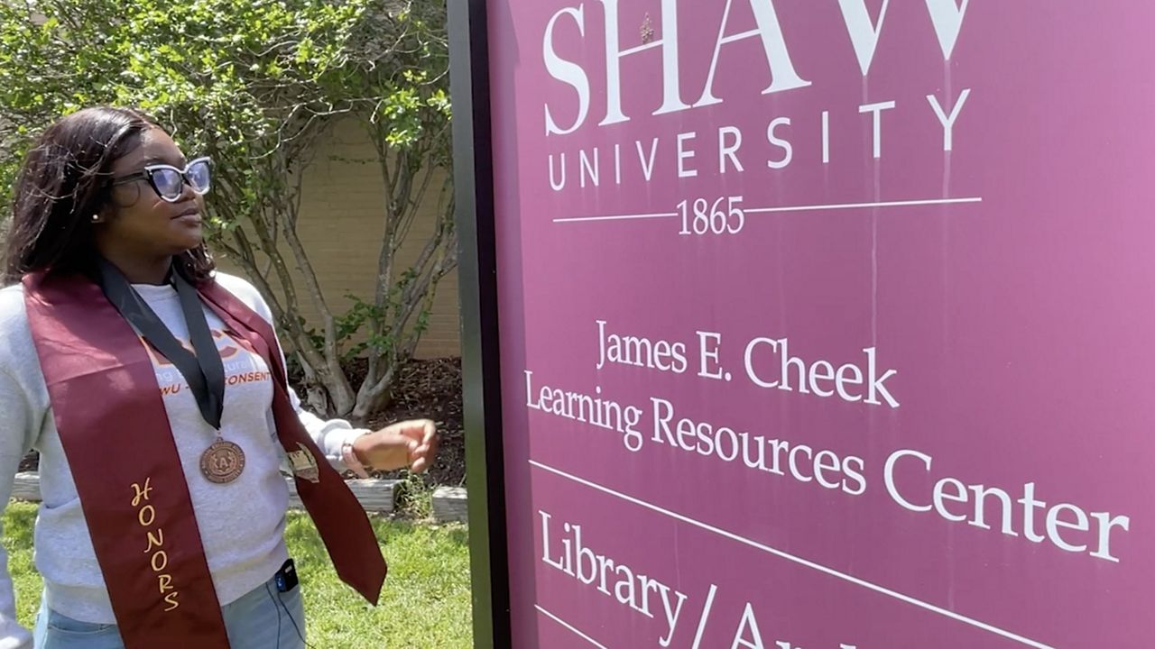 Shaw University student Kasonia Smith reflects on the importance of an HBCU