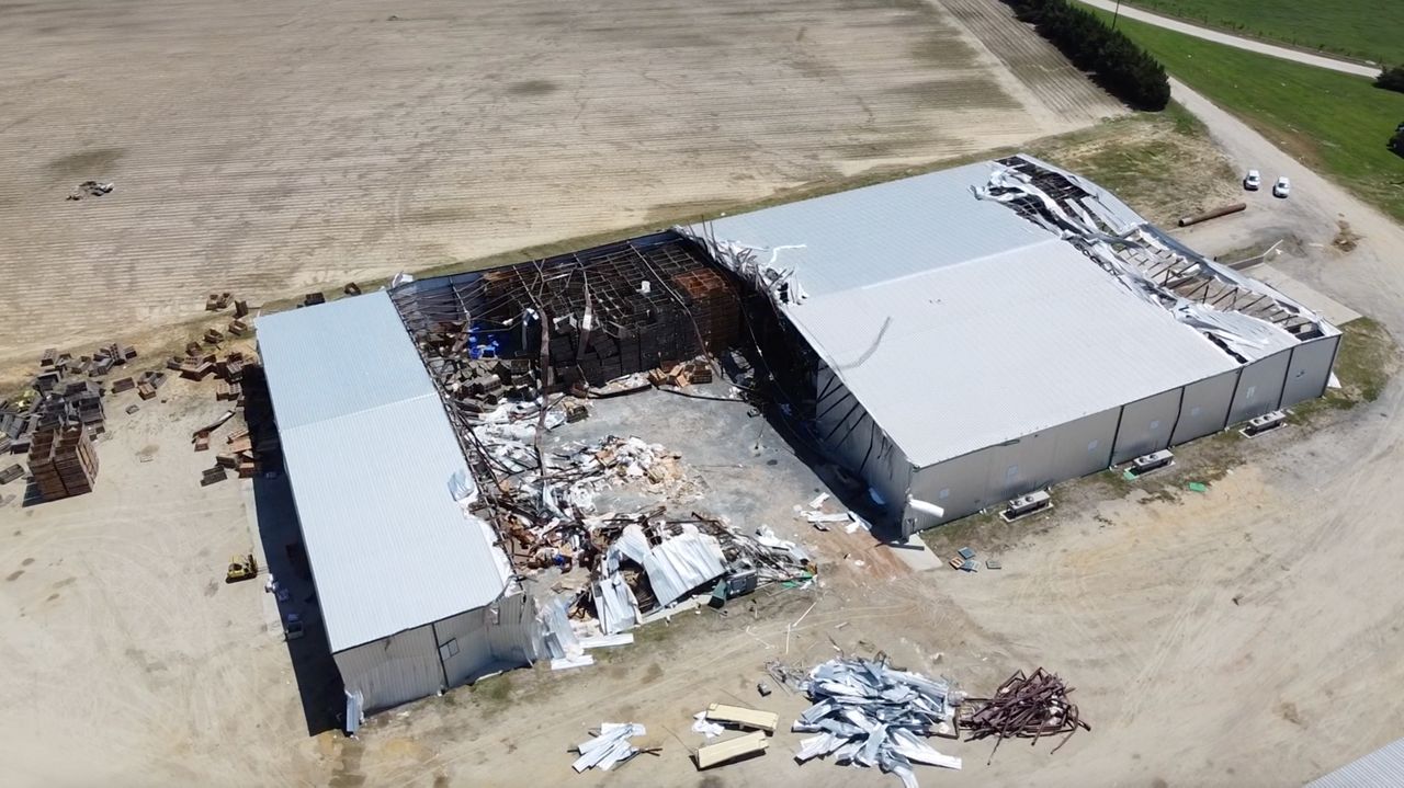 'It's bad all right': Tornado strikes packing house