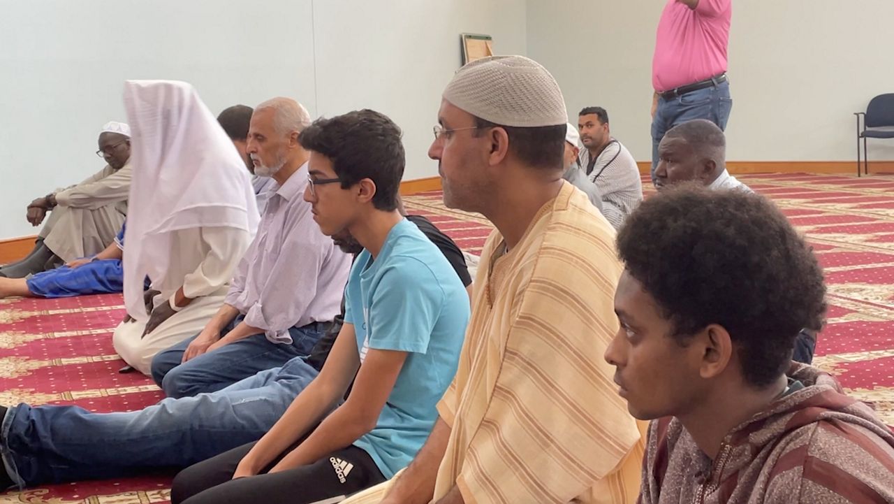 The muslim community has regained access to the mosque on Shaw University's campus.