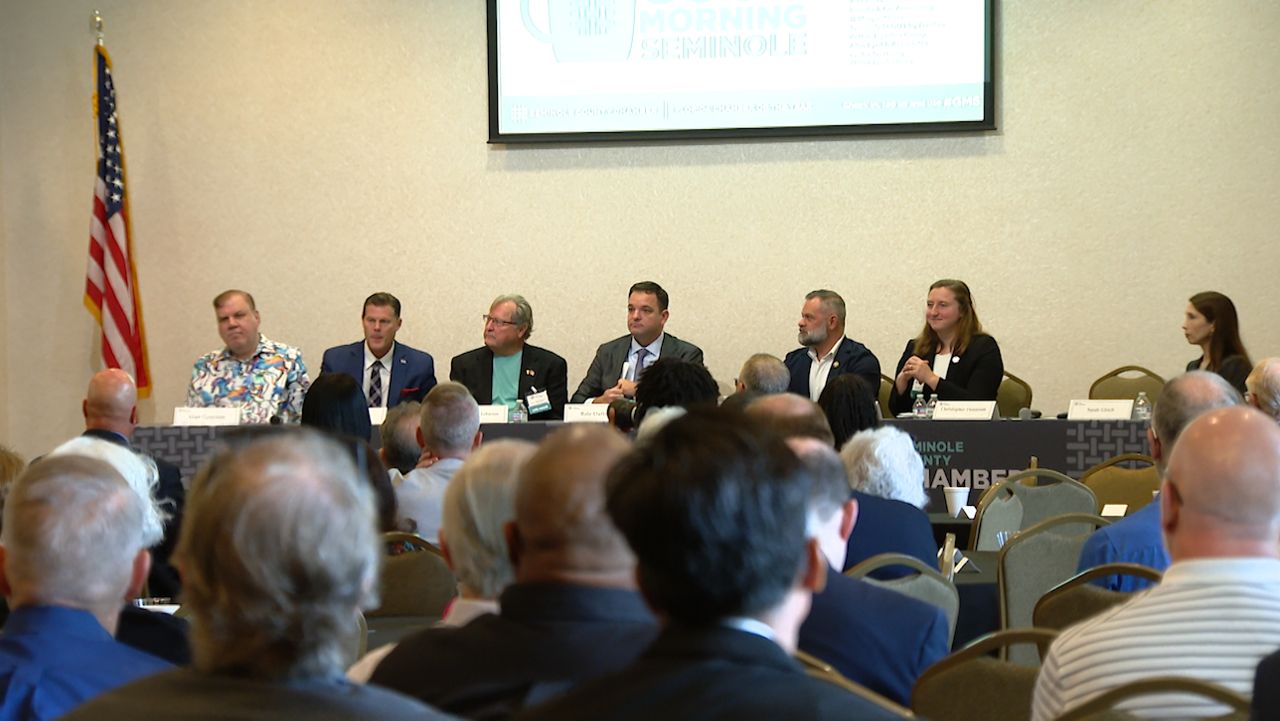 Seven Congressional District 7 candidates take part in Seminole County Chamber forum