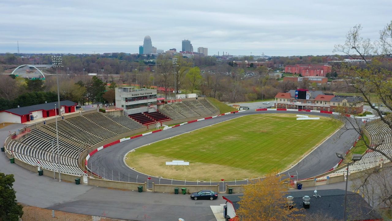 Bowman Gray Stadium in Winston-Salem was built in 1937 and began hosting weekly NASCAR races in 1949. (Spectrum News 1)