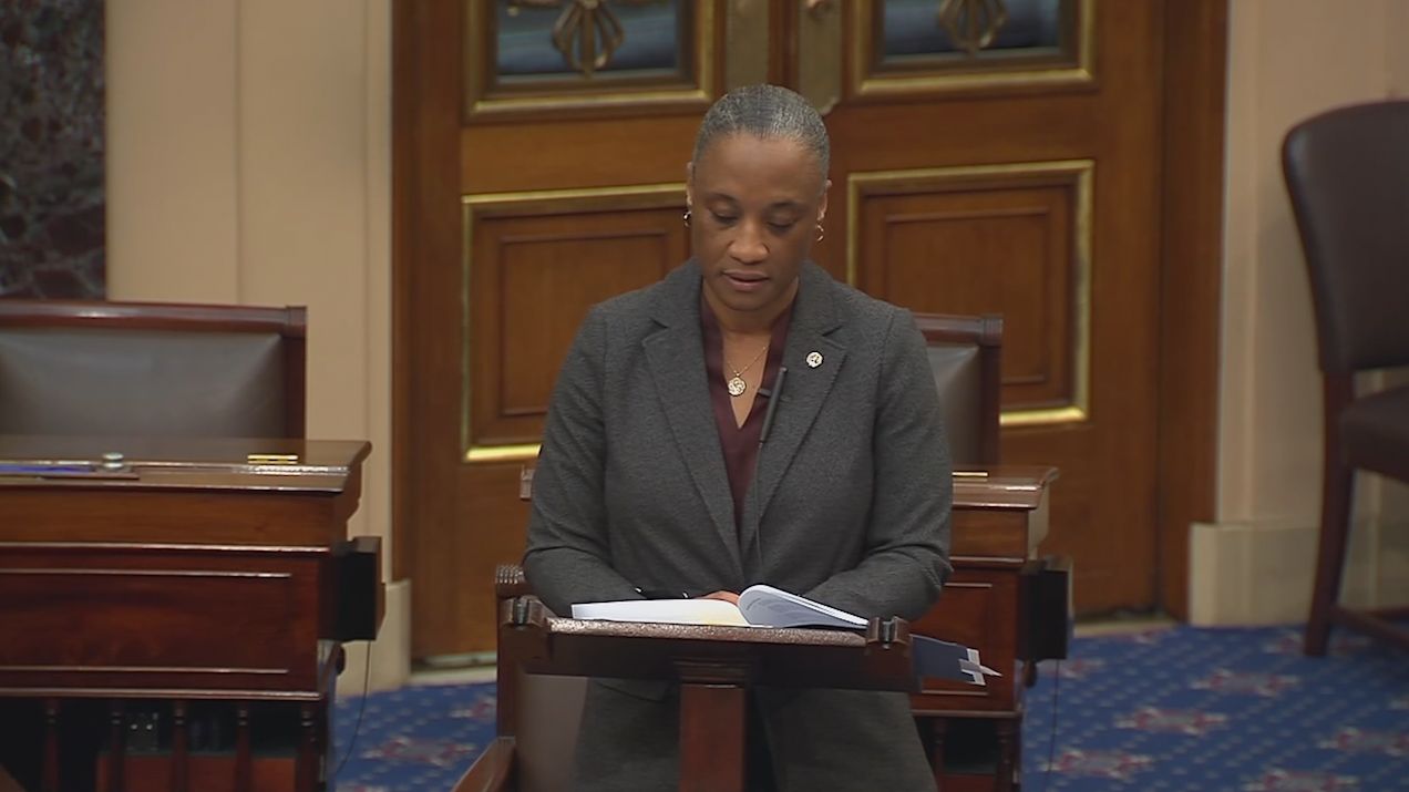 Butler highlights bans on books with Senate reading series
