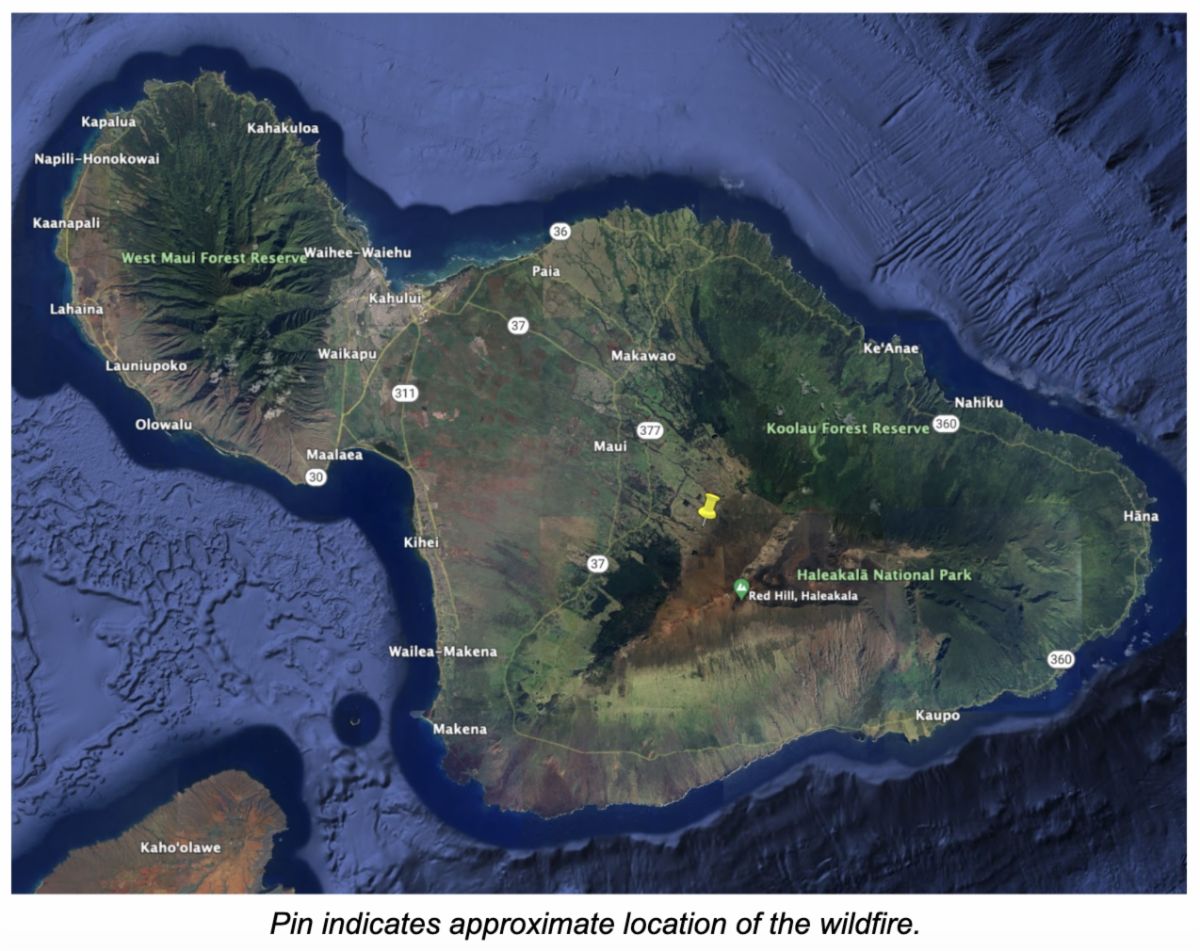 (Map courtesy of the Hawaii Tourism Authority)