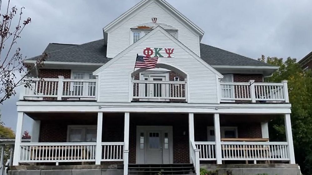 The Phi Kappa Psi fraternity house