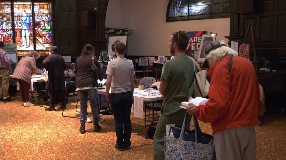 Steady but expected turnout at some N.Y. polling stations
