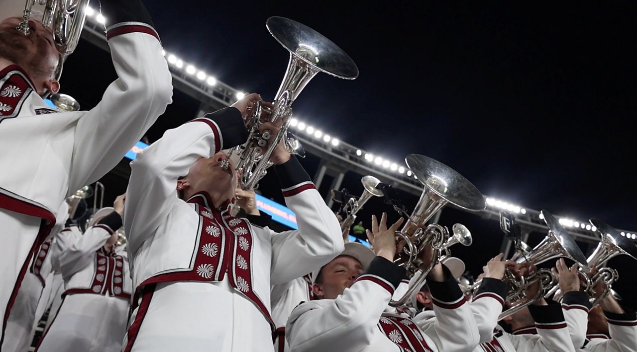 The Carolina Band performing at Williams-Brice Stadium. (Photo: Jay Overbay) 