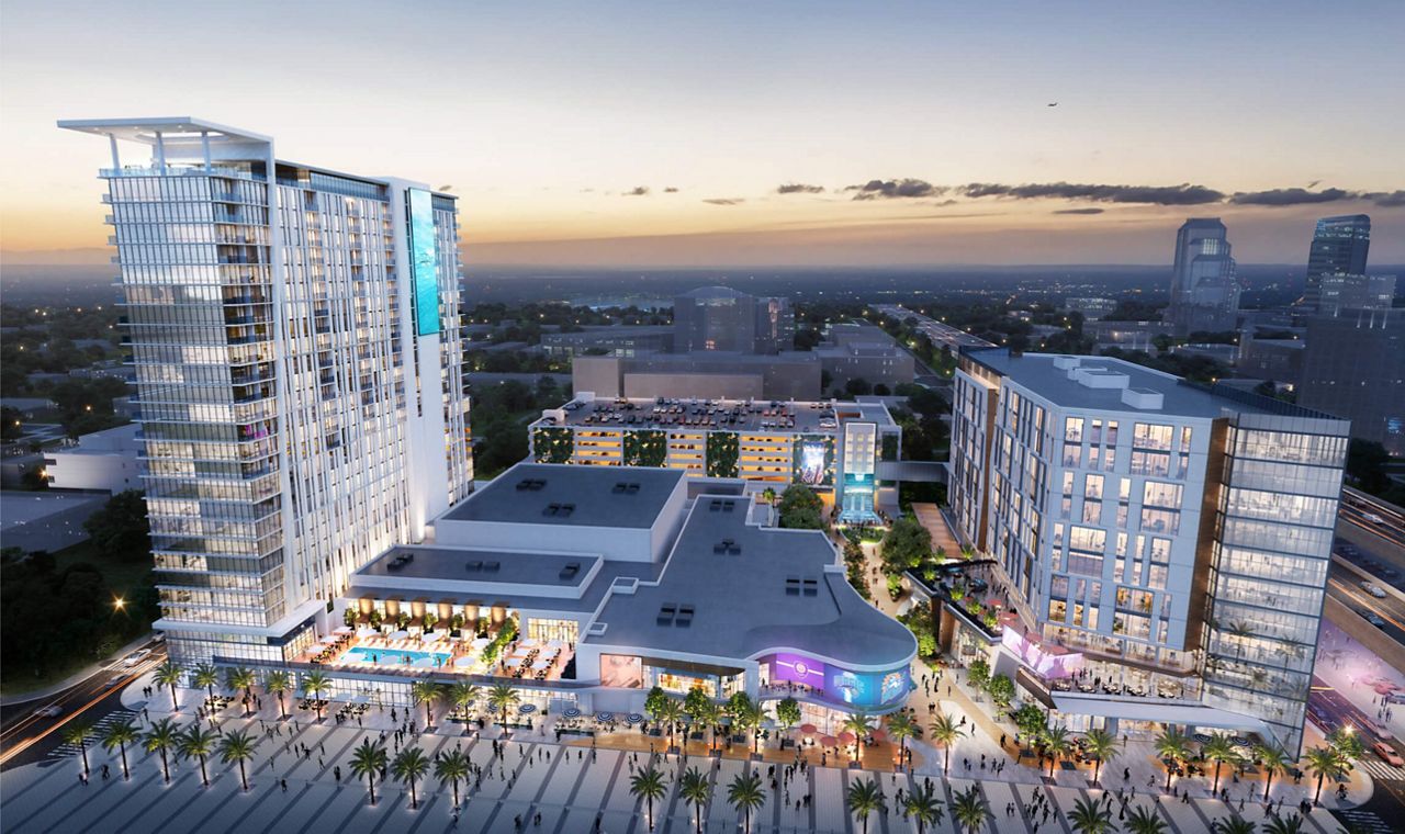 A rendering shows the projected space coming to Downtown Orlando. (Westcourt Orlando)