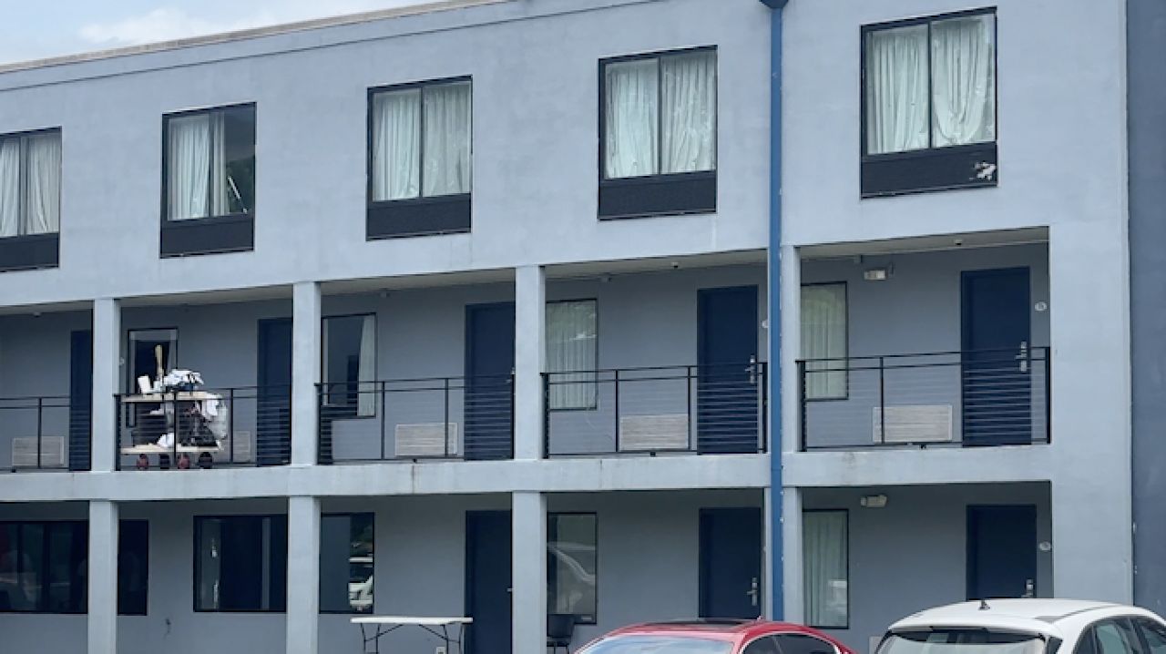 Heal Charlotte got a lease with the Baymont Hotel in University with a $2 million grant from the city of Charlotte. (Spectrum News 1/Rachel Loyd)