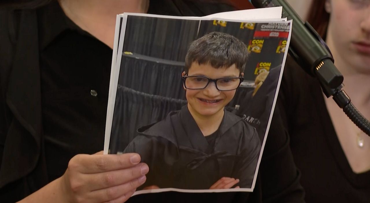 Matthew Schultz, 13, of North Canton was killed after falling out of a trailer during a Memorial Day parade. (Spectrum News/ Kimberly Perez)