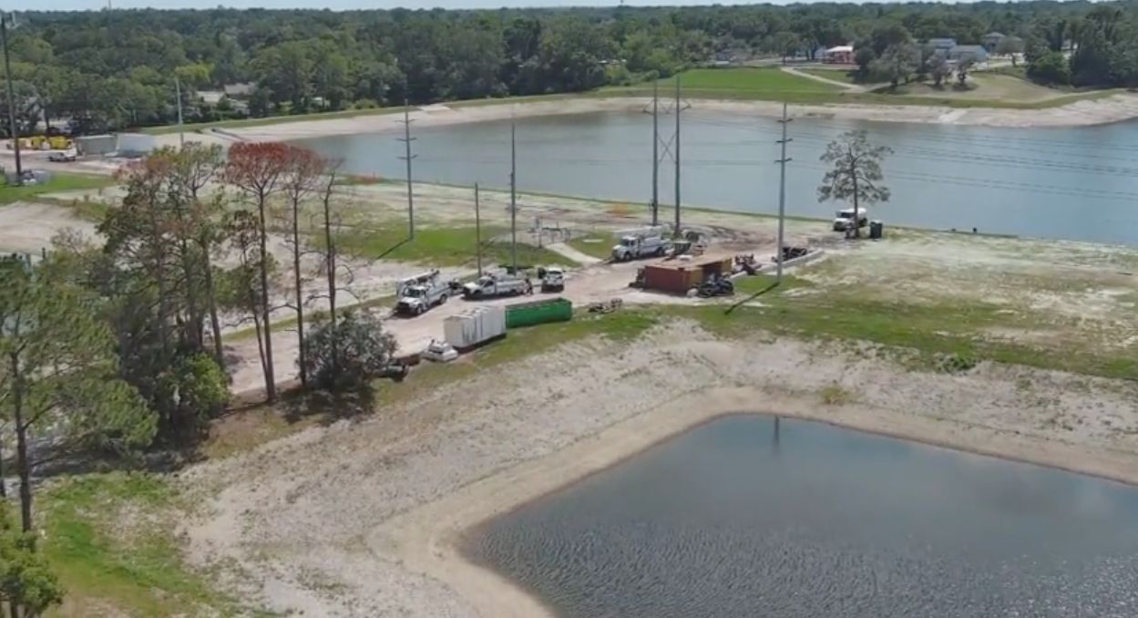 Stormwater mitigation project underway in the Orlo Vista community of Orlando, Fla. 