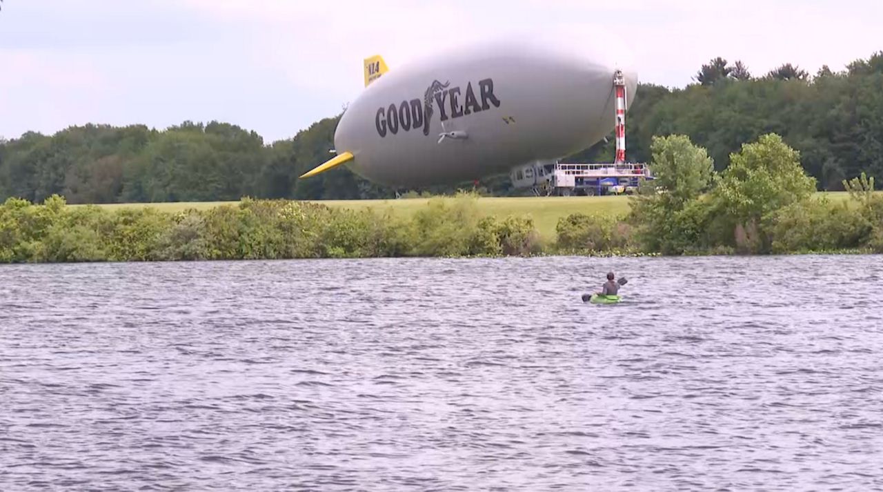Wingfoot Lake State Park makes kayaking accessible to people of all abilities. (Spectrum News / Chloe Magill)