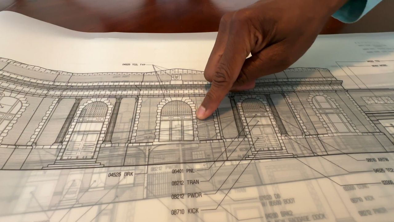$6 Million renovation underway at Tampa Union Station. (Spectrum News)