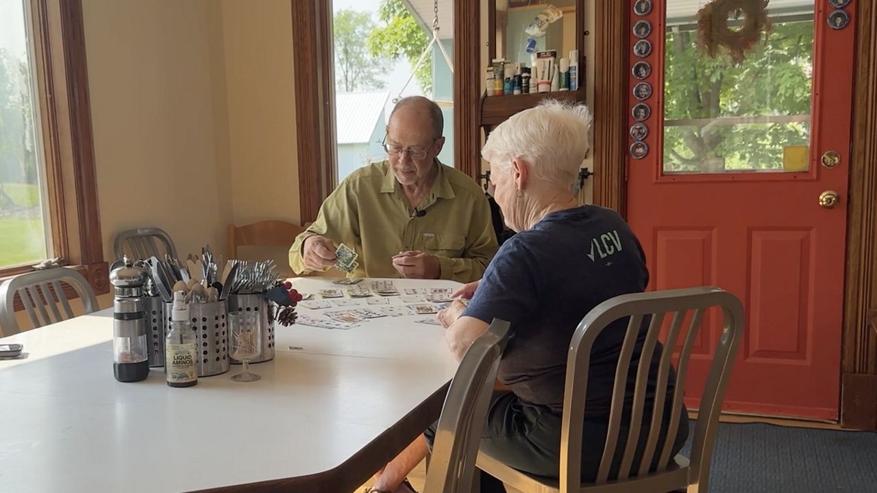 couple at table