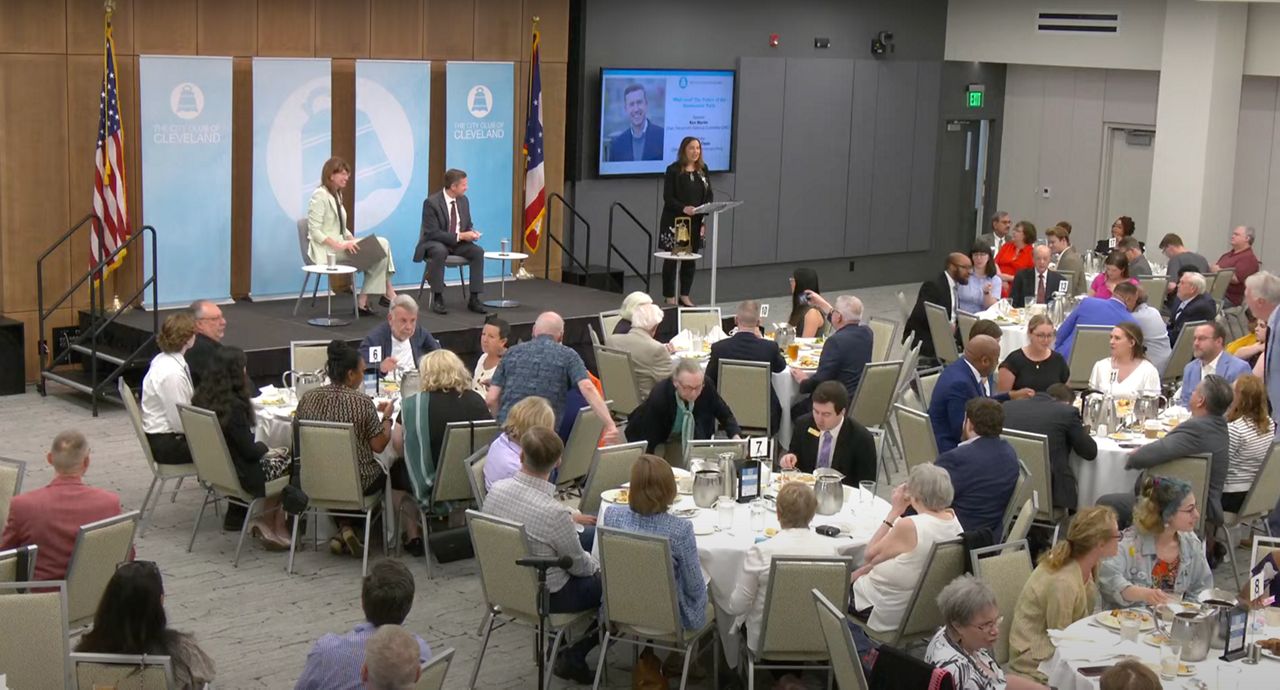 The event, featuring a discussion with Martin and Ohio Democratic Party Chair Kathleen Clyde, was a chance for the leaders to lay out their plant to improve the Democratic Party’s performance coming off a bruising 2024 election. 